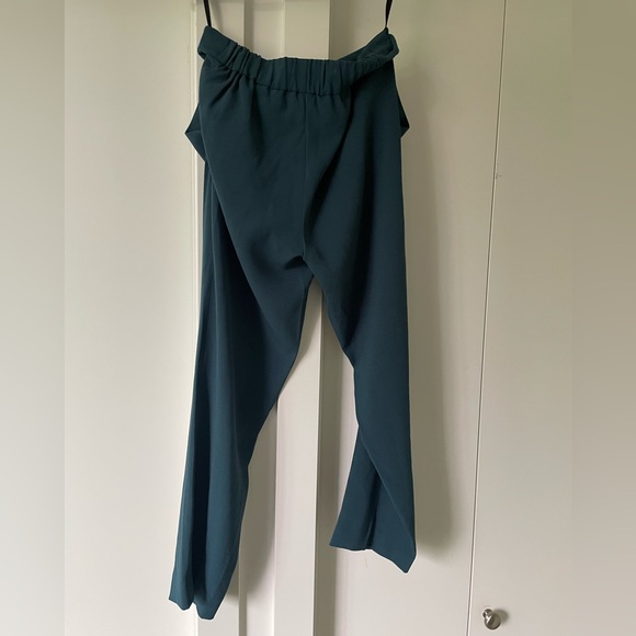 Aritzia Babaton Teal Conan cropped pant size 00 - Picture 3 of 4